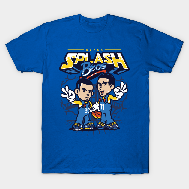 Super Splash Bros. Steph Curry TShirt TeePublic